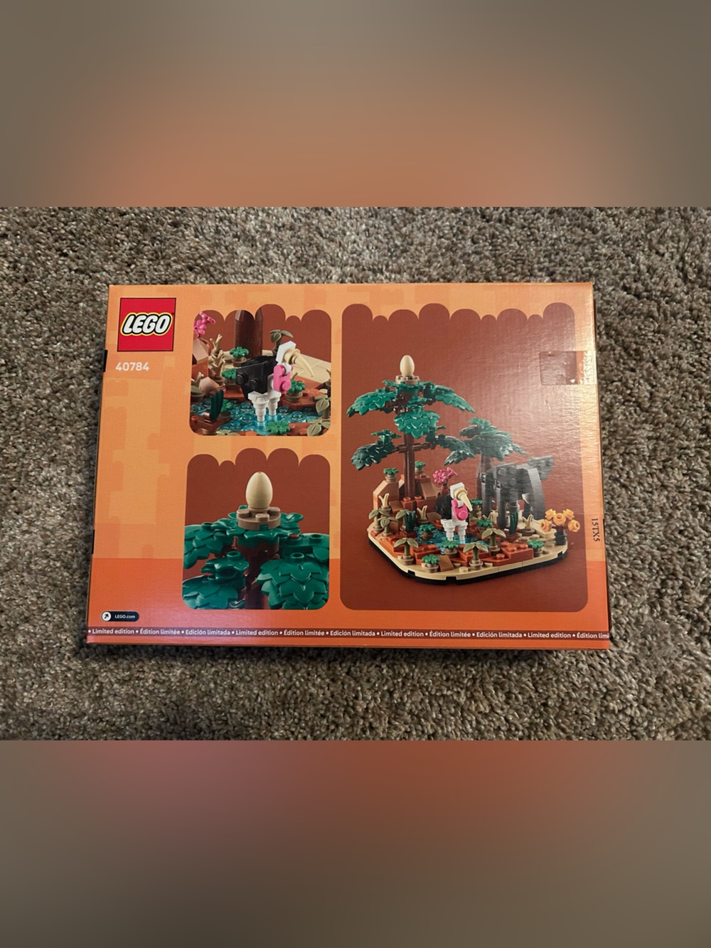 LEGO Orange and Green African Savanna Diorama NIB - Picture 2 of 2
